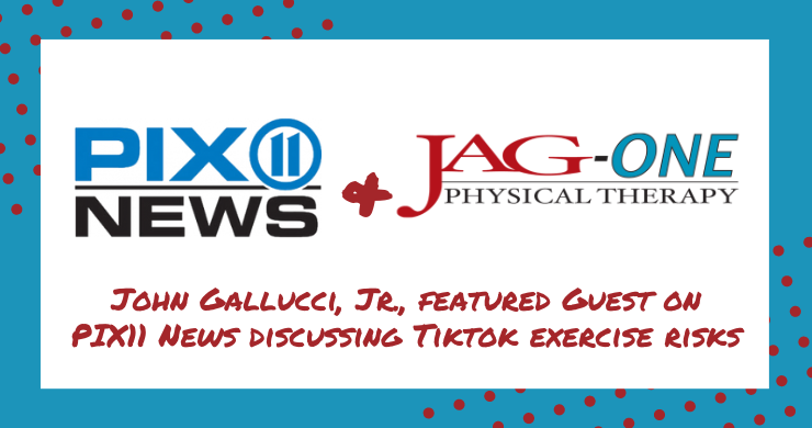 JAG Physical Therapy’s John Gallucci Jr. Featured on PIX 11 News