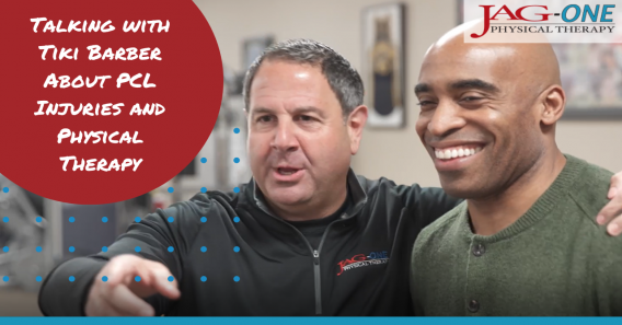 Talking with Tiki Barber About PCL Injuries and Physical Therapy