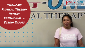 JAG Physical Therapy Patient Testimonial - Elbow Injury