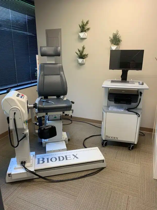 Biodex machine biodex