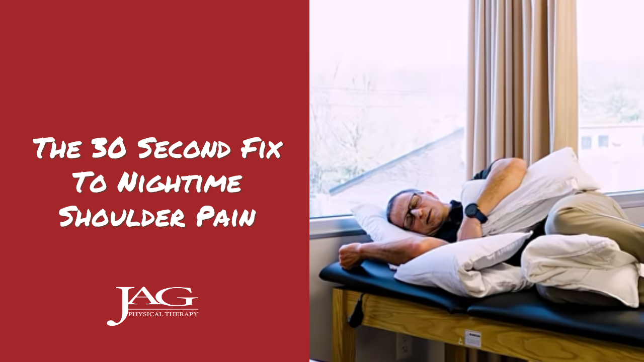 The 30 Second Fix to How to Fix Shoulder Pain at Night
